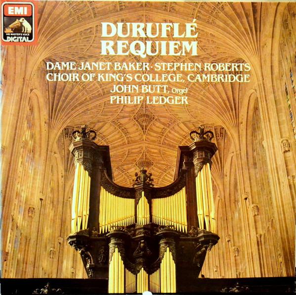 

LP Record DAME JANET BAKER STEPHEN ROBERTS Durufle REQUIEM 1C06743137 DIE STIMME SEIN 1981 Germany Classical Used