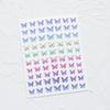 Sticker Self-adshesive Removable Nail 1Sheet Butterfly Pattern Fadeless Fingernails for Party