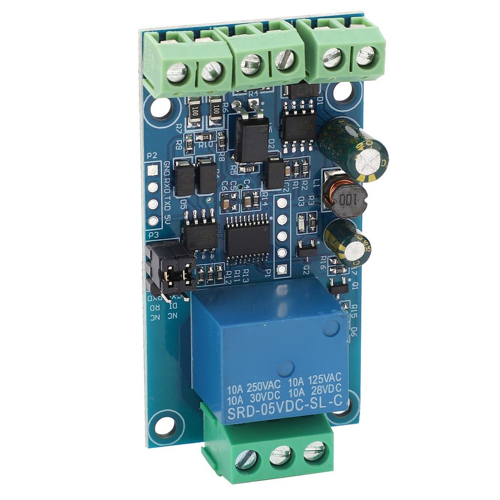 DC7 24V Relay Module 1 Channel Input Output with Anti Reverse Connection Protection RS485 TTL