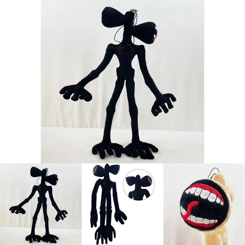 21.6-inch Siren Head Plush Toy Soft Stuffed Doll Ideal For Horror Fans And Collectors