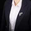 Rose Shiny Brooch For Women Elegant Corsage Fashion Brooch Pin Dress Light Luxury Zircon Jewelry Accessories Party Gifts