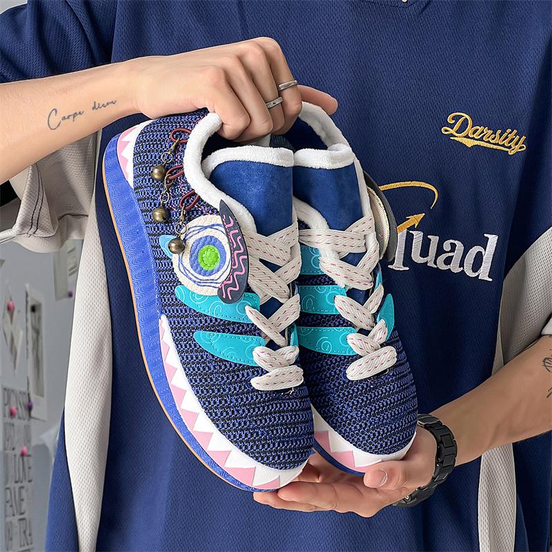 Original Luxury Sneakers Men Fashion Orange Designer Shoes Men Casual Streetwear Sneakers Hip Hop Skateboard Sports Shoes Man