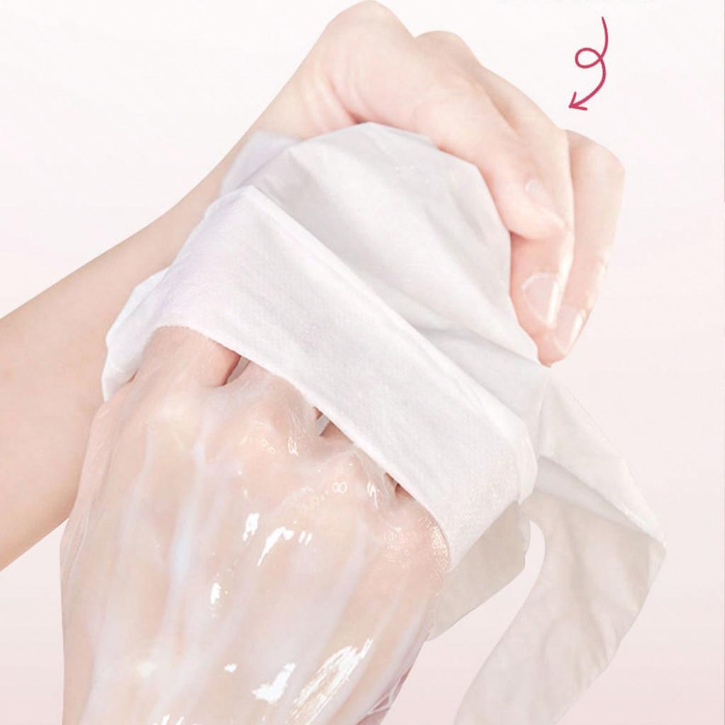 5 Pairs Nicotinamide Brightening Hand Mask Moisturizing Whitening Gloves for Soft Smooth Skin