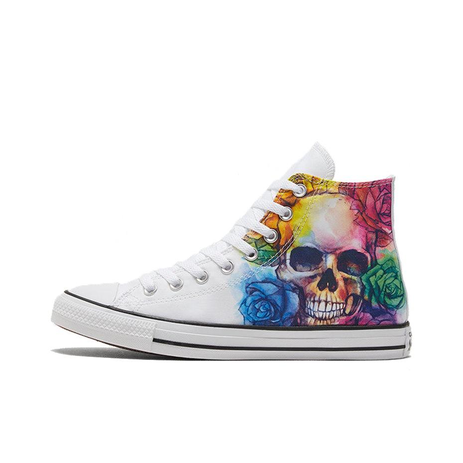 Converse Chuck Taylor All Star High Top Canvas Sneakers Gradient Color Unisex Sneakers 169106F