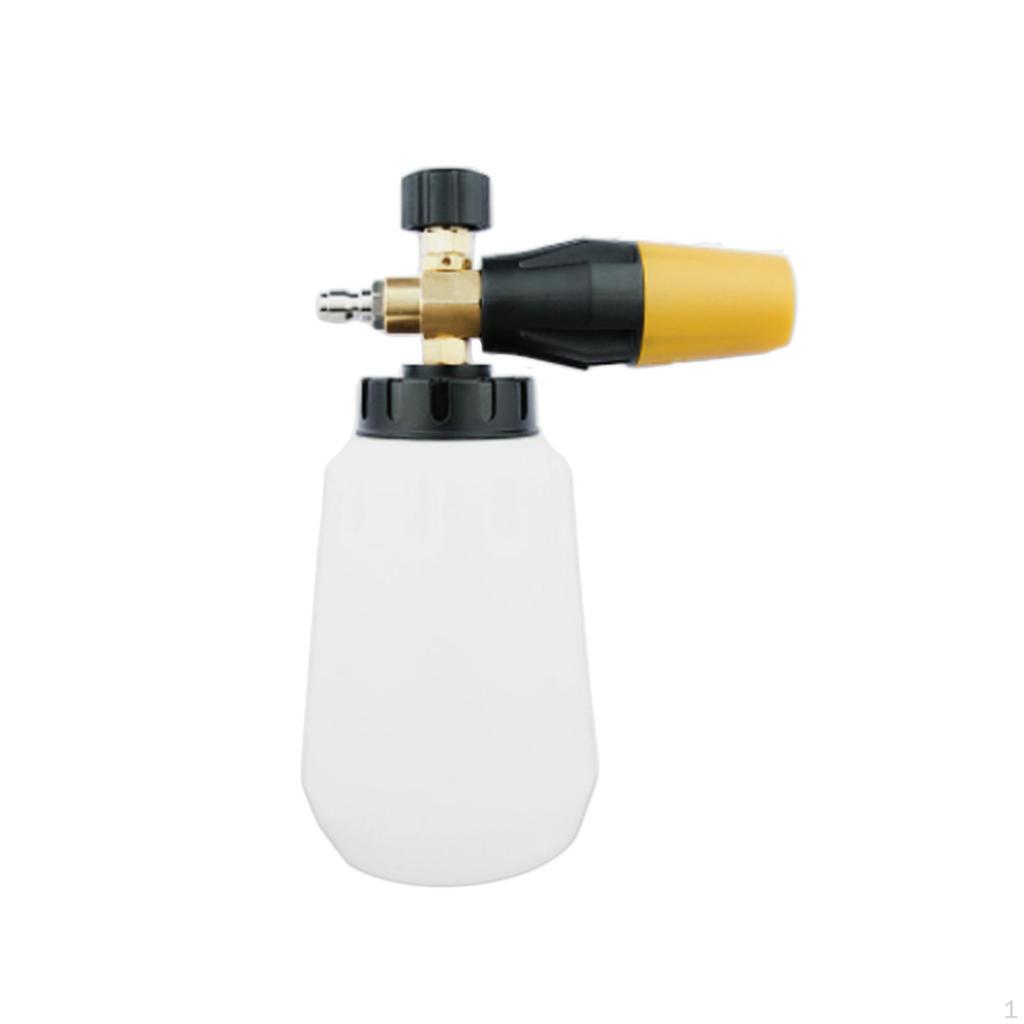 1 Wash Sprayer, with 1/4 Quick Connector Tool Auto Watering Can Garden Water Bottle Cleaner for Car