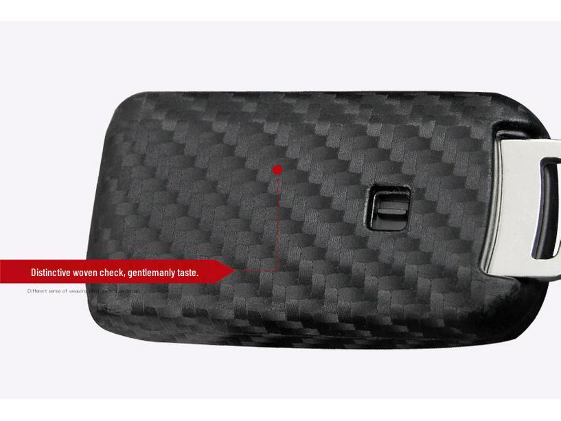 Mitsubishi Outlander Key Case: Carbon Fiber Cover for ASX, Pajero, Lancer, Roar, Changan CS75