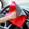 Double-Sided Suede Coral Fleece Car Cleaning Towel - Thick, Absorbent, Large Cloth for Car Washing