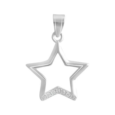 Silver Pendant with Cubic Zirkonia (2139034)