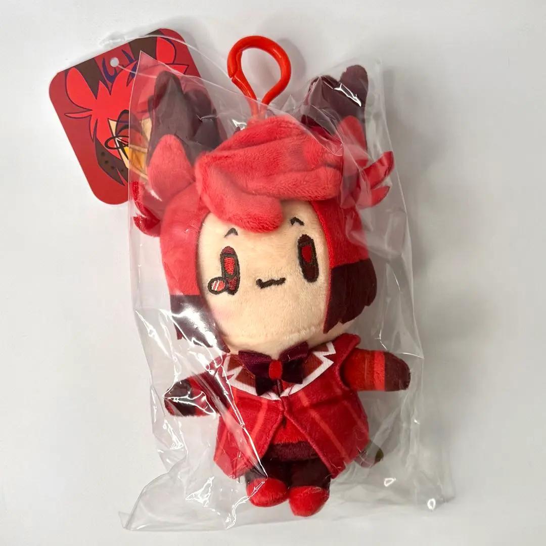 Hazbin Hotel Sitting Plush Stuffed Toy Doll Mascot Alastor
