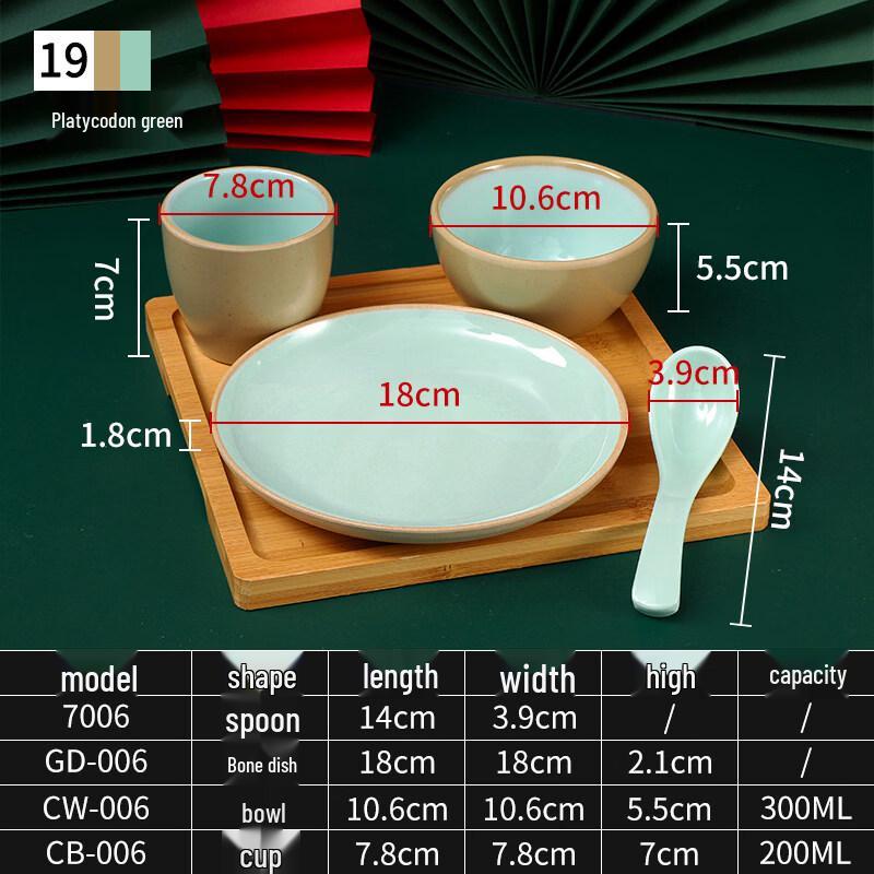 Melamine Commercial Tableware Set