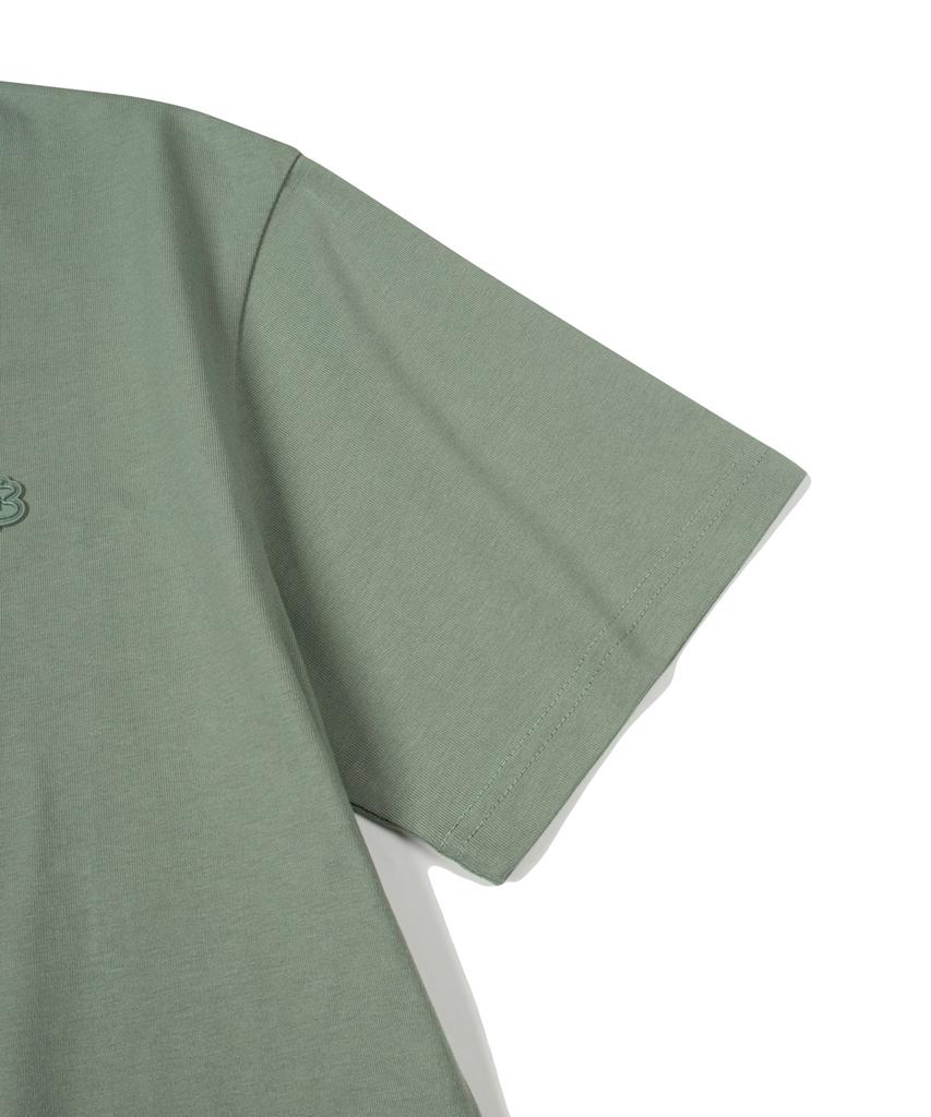 FALLETT Small Brush Logo Short Sleeve T-Shirt Mint