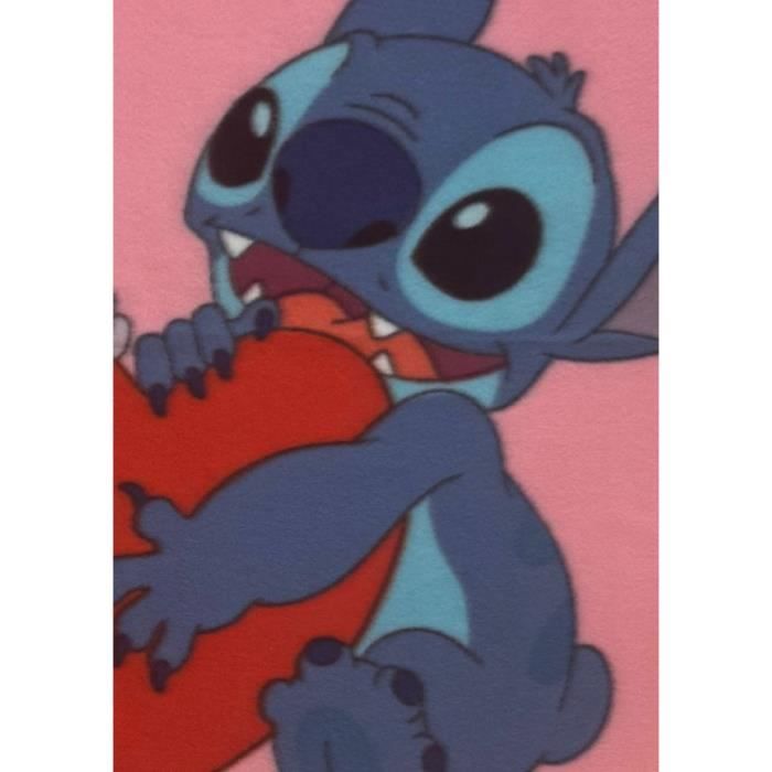 Plaid - LILO &amp; STITCH - Stitch &amp; Angel - 100 x 140 cm