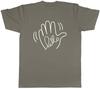 Just Saying Hello Unisexs TShirt Waving Hand Greet Tee Gift