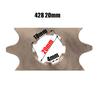 Front Engine 428# 10T 11T 12T 13T 14T 15T 16T 17T 18T 19T Teeth 20mm Chain Sprocket With Retainer Plate Locker For KAYO BSE SSR
