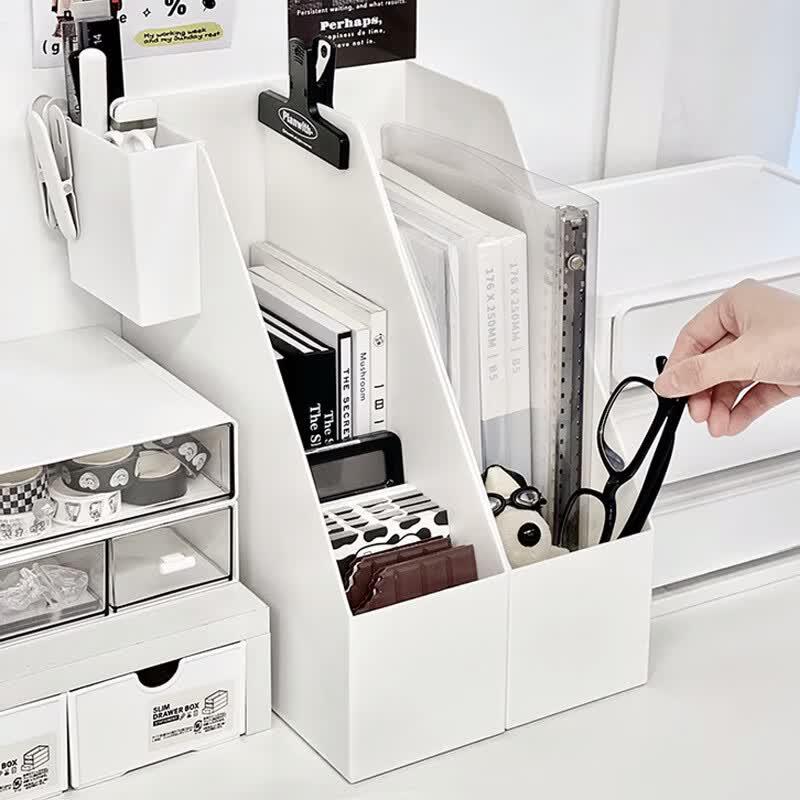 Desktop Book & File Organizer