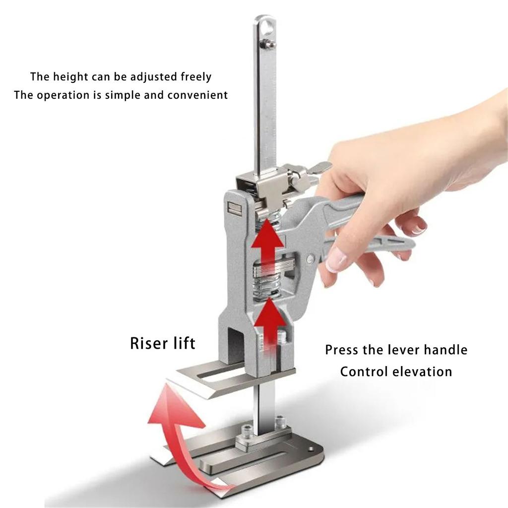 Labor Saving Arm Handle Manual Lifting Tool Arm Tool Lift Wall Tile Locators Multifunction Height Adjustment Lifting