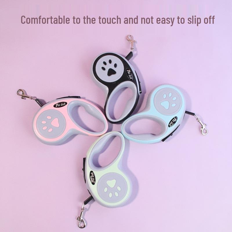 Outdoor Adjustable Retractable Dog Leash for Small and Medium Dogs