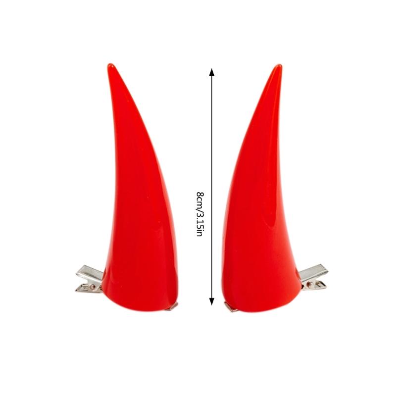 Cosplay Hairpin Power Hair Clip Horn Anime 2000s Bunches Hairstyling