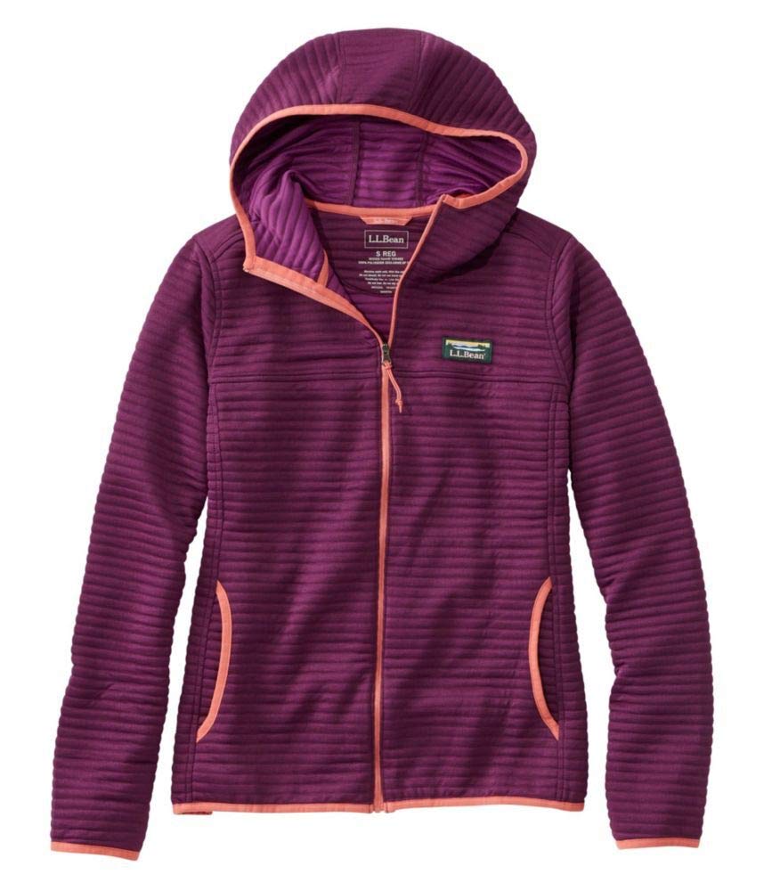 

LL Bean Airlite Knit Американский размер Королевский сливовый меланж 1000028111 Женская толстовка на молнии, Посадка, Миниатюрный, XS, Фиолетовый,