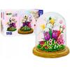 Plastic Constructor Leantoys Flowers In a Box, 487 Parts