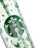 Starbucks 473ml Zelená oáza Průhledný hrnek se slámkou