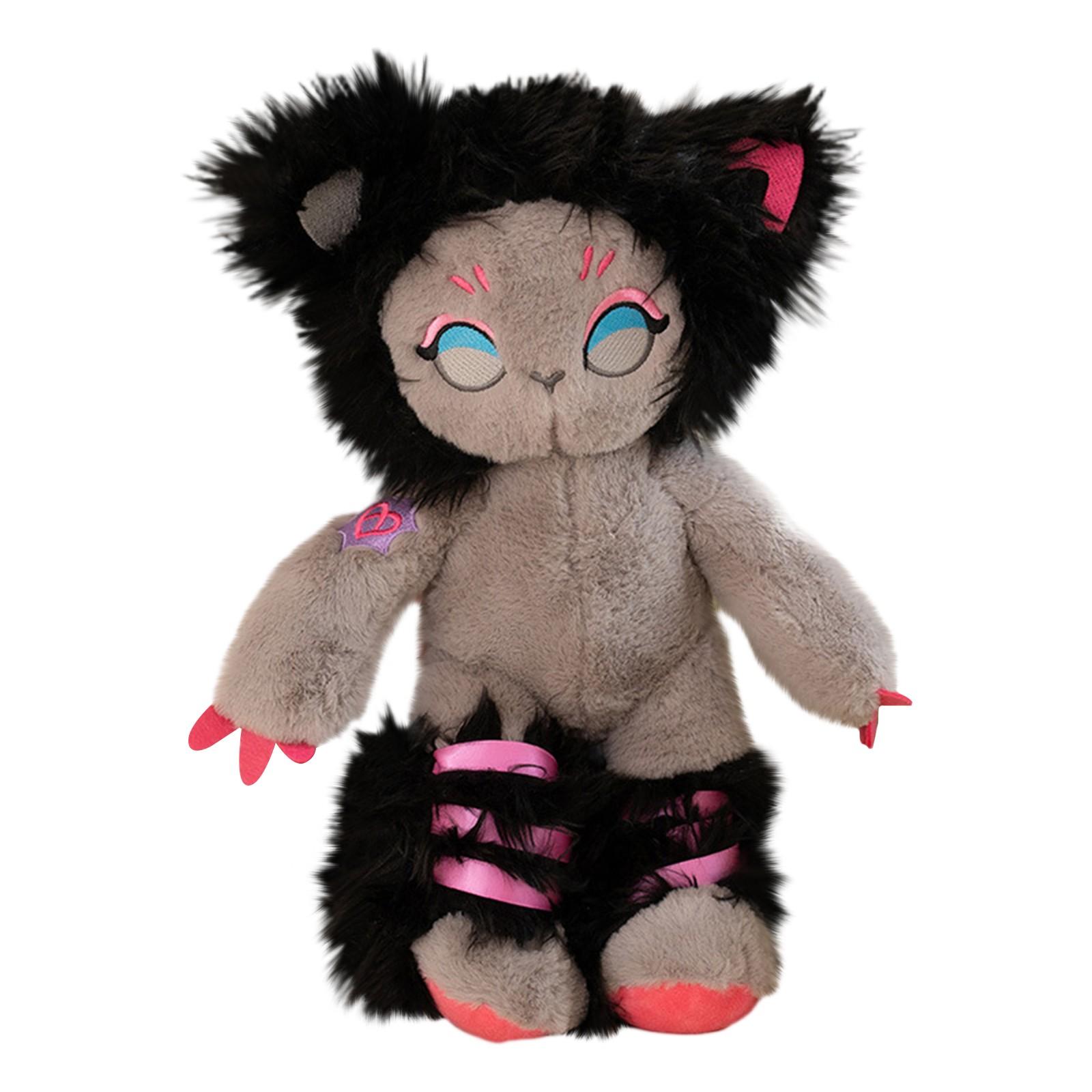 

Игровая плюшевая игрушка, персонализированная плюшевая кукла, милая плюшевая игрушка в подарок для фанатов игр One Size чёрный