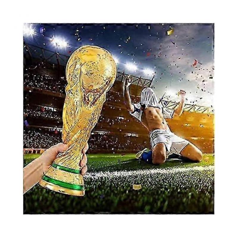 (36ס"מ)27/36 ס"מ גביע כדורגל גביע העולם העתק שרף דגם גביע מזכרת למעריץ כדורגל מתנה