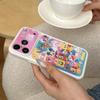 Cartoon Large Window Anti-fall Phone Case for iPhone 15/17/16 ProMax