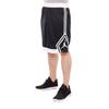 Jordan Rise Diamond Striped Detail Color Block Basketball Shorts Men Shorts Black 887438-013