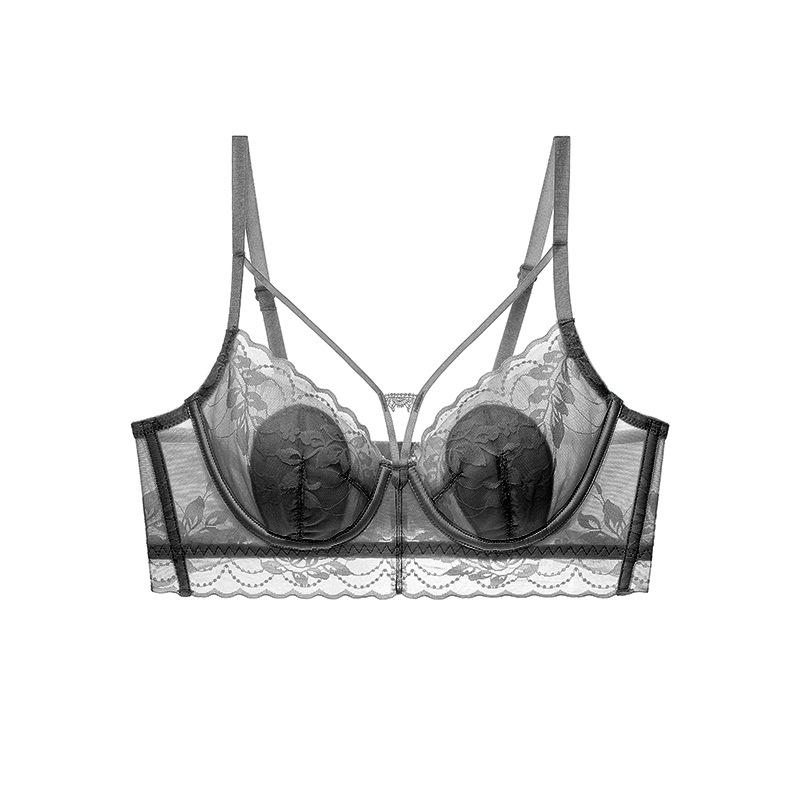 La Nuova Biancheria Intima 3D Soft Support Sexy Pizzo Raccoglie il Seno Schiena a U
