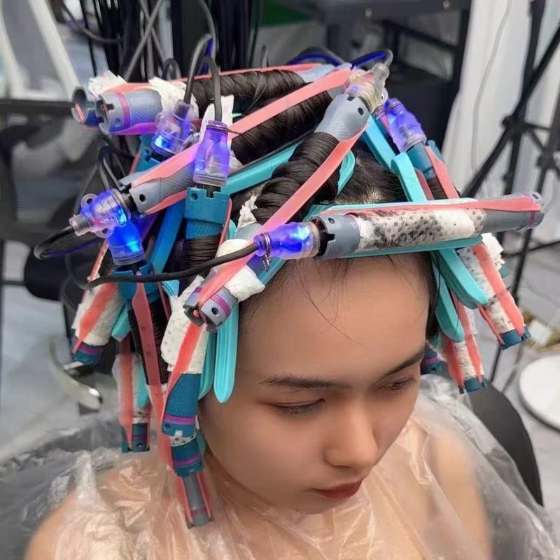 10Pcs U-Shape Hair Perm Insulation Clips Multipurpose Strong Hold Heat Resistance Hair Volume Clips For Salon Home Styling Tools