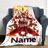 Custom Name Power Rangers Adventure Party Blanket For Couch Bed Plush Cozy Fuzzy Blanket Super Soft Warm Blankets For Fall And Winter 0916263