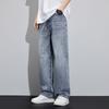 JYL New wide jeans American men's high heels are thin, straight, elastic and daily long.