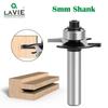 8 Pattern Black Roller T-Cutter Woodworking Milling & Slotting Alloy Tenon Cutter Head
