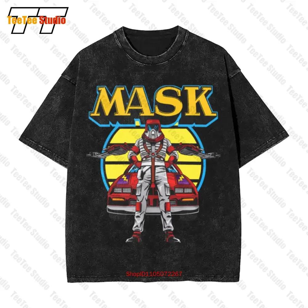 Retro Matt Trakker And Thunderhawk Mask Vintage Oversized TShirt QSL S