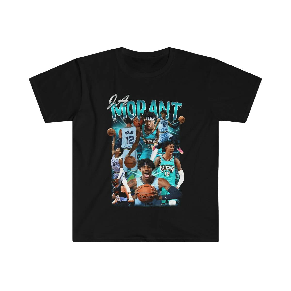 Adult Unisex Ja Morant Sports Fan Softstyle T-Shirt S
