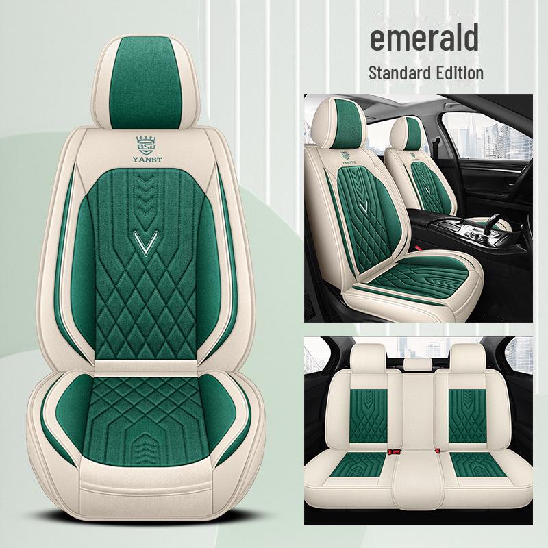 Neuer Stil Four Seasons Universal-Autositzkissenbezug aus Leinen