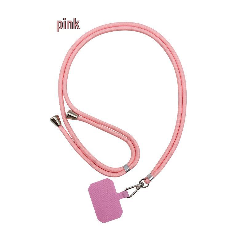 Polyester Crossbody Phone Lanyard with Clip and Shoulder Strap