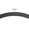 YunSCM 2-Piece 700x25c Bicycle Tire, 700x25c 25-622, Suitable for 700x25c Road Bike Tires, Y-1054