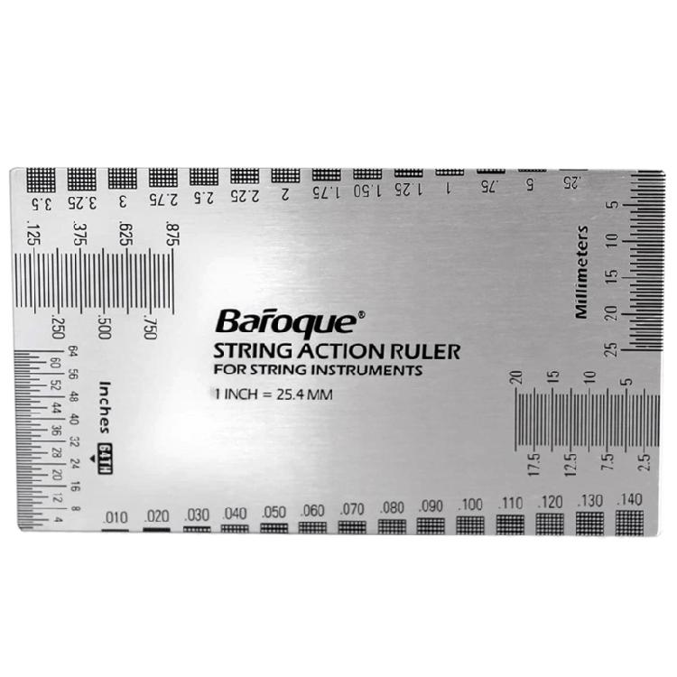 String Action Ruler Guitar Height Gauge Tool Guitar Set Up Repair Luthier Tool 1