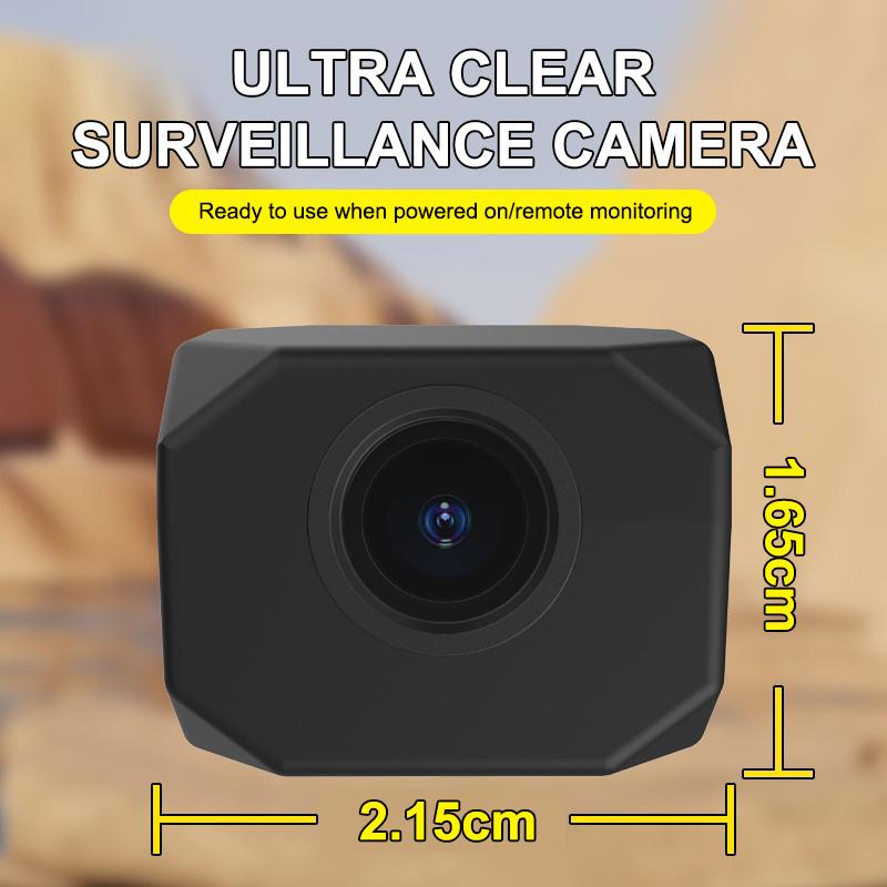 4K HD Mini Camera WiFi IP APP Remote Monitoring Lightweight Portable Camcorder Smart Home Surveillance Security Camera·