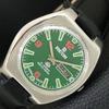R31 AUTOMATIC VINTAGE JAPAN MENS GREEN COLOR DIAL WATCH A707743-1