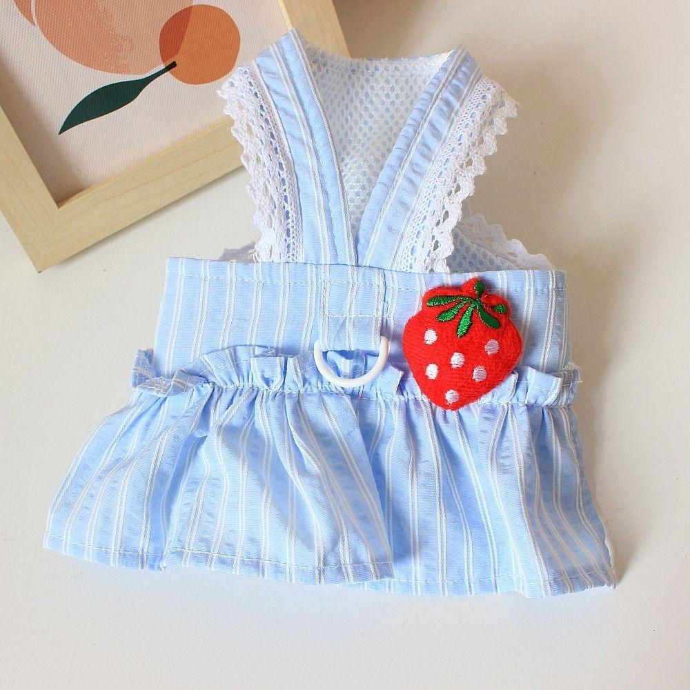 Cute Pet Summer Clothes Soft Cat Princess Skirt Pet Supplies Dog Vest  Small Animal