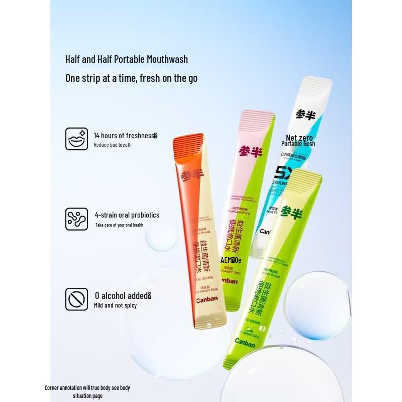 Sumban Probiotic Fresh Portable Mouthwash
