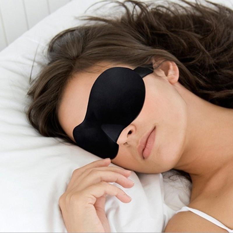 Light-shielding Breathable 3D Seamless Stereoscopic Eye Mask