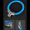 Alloy Material Steel Wire Lock Ring Shape Anti-theft Bicycle Ring Shape Lock Waterproof Anti-rust Cycling Equipment