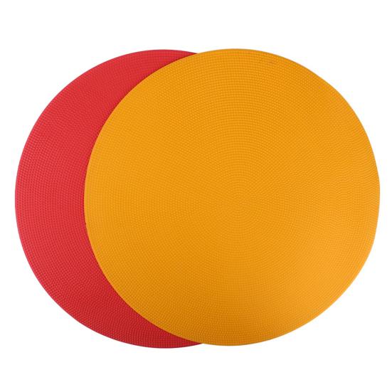 Football Training Mark Plate Non-slip Agility Training Vibrant Color Soccer Training Obstacle Logo Round Disc for Exercise