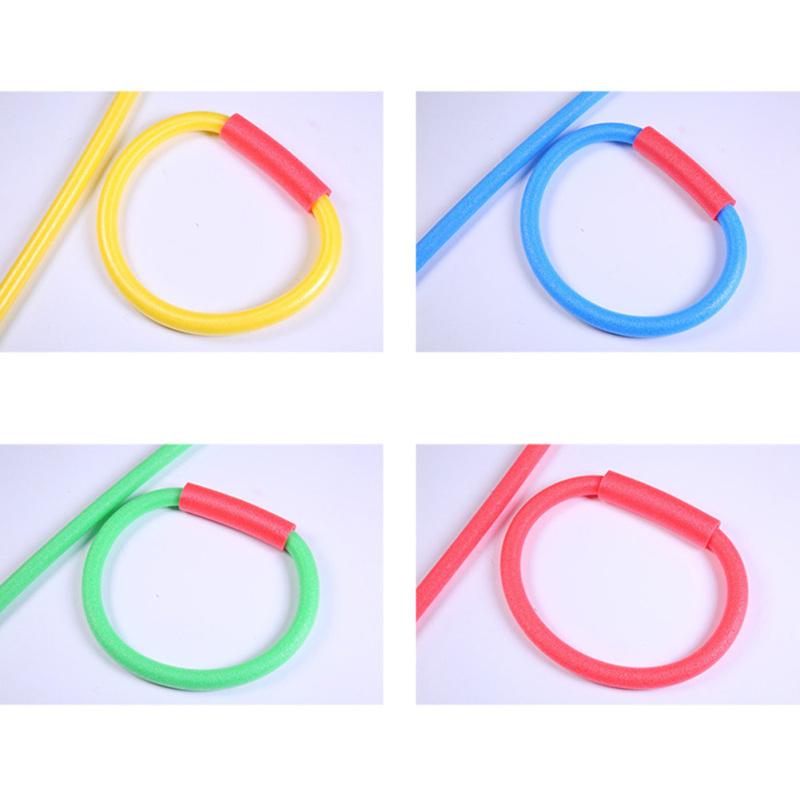 Nou! Băț de burete Inel spumă tăiței Culoare Grădiniță Băț de gimnastică Joc părinți-copi Basț de înot