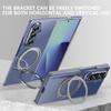 Charge sans fil Support magnétique Magsafe Rotatif à 360° Coque de téléphone pour Samsung Galaxy Z Fold 7 6 5G Coque transparente antichoc
