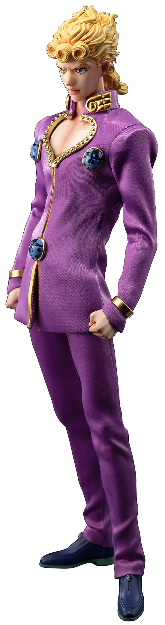 

ThreeZero FigZero Аниме «Невероятные приключения ДжоДжо»: Золотой ветер 16 Джиорно Джованна 16 масштаб АБС и ПВХ и ПОМ [тканевый костюм] раскрашенная подвижная фигурка